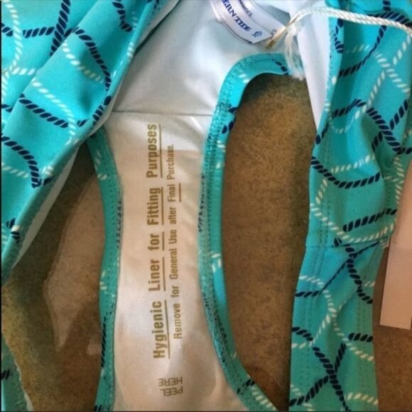 Southern Tide Womens Nautical Rope Bikini Seabrook Size XXS Blue NWT - Picture 4 of 7